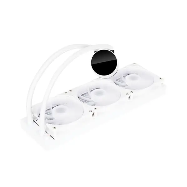 Sma Display Cpu Core Temperature Liquid Cooler 50000hrs Cpu Cooler Rgb Customizable Logo Argb Cpu Cooler