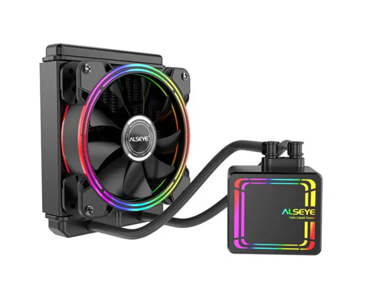 Alseye 120mm Rgb Liquid Cooking Fan For Gaming Computer