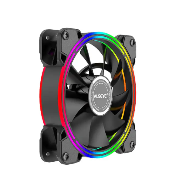 Alseye 120mm Rgb Liquid Cooking Fan For Gaming Computer