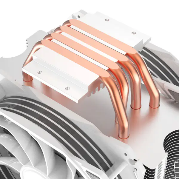 Alseye 4 Heat Pipe 120mm Sync Dual Fan Tower Argb Cpu Air Cooling Fan