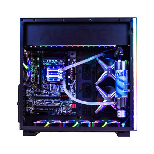 Computer Pc Water Cooling Kit Parts Liquid Cooling Diy 240 Radiator With 2 Pcs Case Fan