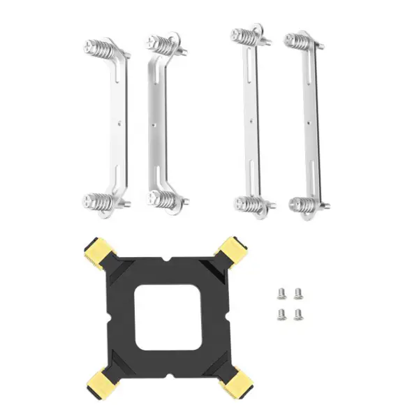 Refroidisseur d'air pour processeur avec 4 caloducs en cuivre à contact direct pour Lga1700 et Am5