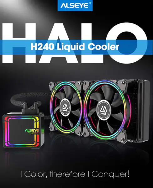 Radiateur de refroidissement à eau liquide pour Cpu 240mm