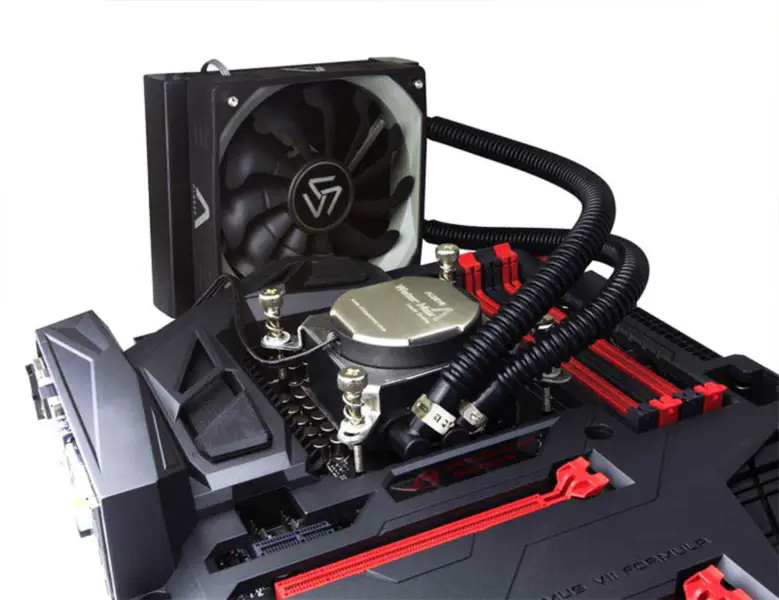 Liquid Cooler Watermax120 Cpu With High Performance Liquid Cooling Computer Water Cooling Fan12cm Pwm 4pin Aluminum Radiator