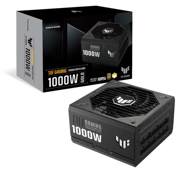 AsUs Blocs d'alimentation Tuf Gaming 1000g 1000w Bloc d'alimentation pour ordinateur de jeu Tuf-gaming-1000g 1000w Atx3.0 Pcb 80plus