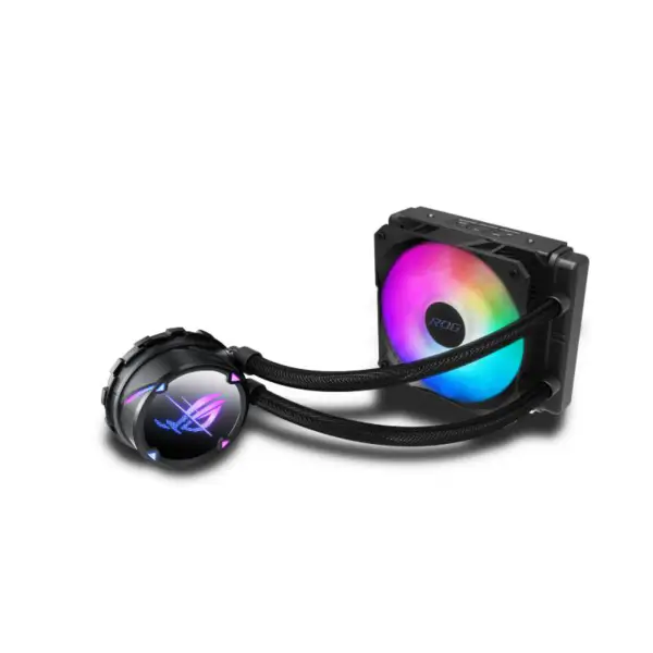 AsUs Rog Strix Lc Ii 120 Argb Integrated Water Cooling Radiator Cpu Asetek Processor Cooling