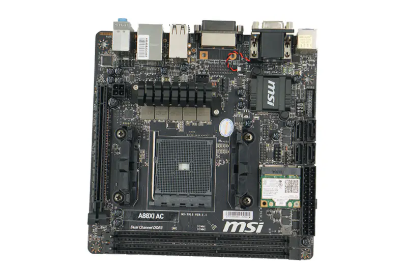 Carte mère MSI A88XI AC A88X FM2+ Mini-ITX