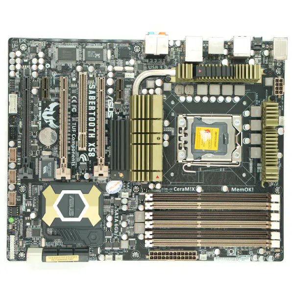 Carte mère Asus SaberTooth X58 X58 LGA1366 Xeon 24G ATX