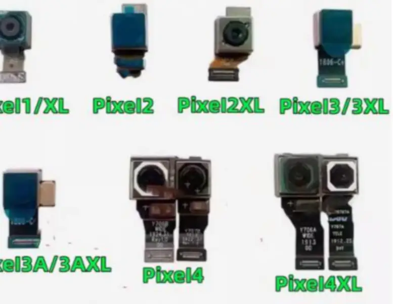 Caméras avant et arrière pour Google pixel 3 /3xl/4a/4xl/5/5a/6/6a/3a/2/2xl